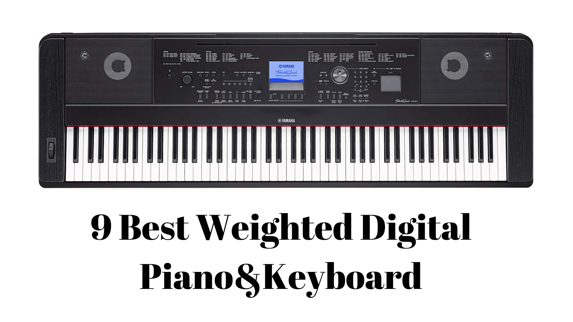 9 Best Weighted Digital Piano and Keyboards