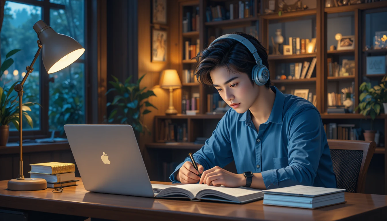 Dengerin Lagu Pas Belajar: Bantu Fokus atau Malah Bikin Buyar? Ini Cara Biar Nggak Salah